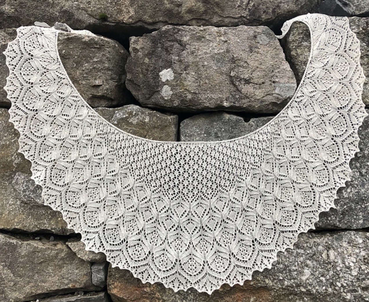 Шаль Physalis (Lene Tøsti)