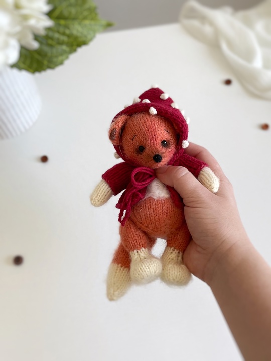 Кофточка мухомор (Марина Пяжиева)